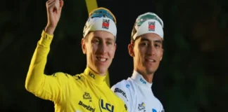 El mexicano Isaac del Toro declinó ser líder en el Giro de Italia para ayudar a Pogacar a ganar el Tour de Francia: «Tiene buen corazón» Isaac del Toro, ciclismo mexicano, en el podio del Tour de Francia