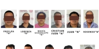 Detenidos 11 presuntos ex policías señalados por desaparición forzada en 2015 en Veracruz Ex policías detenidos por desaparición forzada en Veracruz en 2015