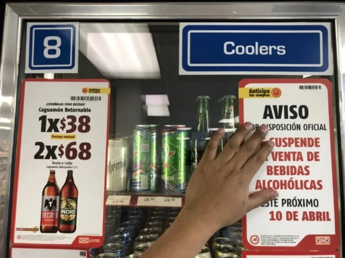 Texto alternativo descriptivo de la ley seca en Ciudad de México