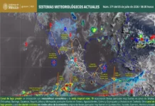 Lluvias muy fuertes y calor extremo afectarán a México este domingo, alerta el SMN Lluvias fuertes y calor extremo en México este domingo