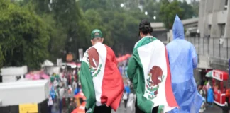 México vs Inglaterra se retrasa una hora por tormenta; FIFA modifica el horario del partido de octavos Mundial 2026: Imagen del partido entre México e Inglaterra retrasado por tormenta