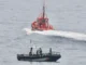 Policía de España se despliega en Ceuta tras la muerte de migrantes que buscaban ingresar nadando a la ciudad Migrantes en Ceuta tras la muerte de personas que buscaban ingresar nadando