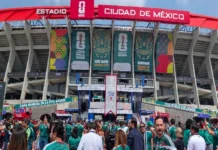 Inglaterra vuelve al Estadio Azteca de sus pesadillas después de 40 años Hinchas mexicanos en el Estadio Azteca durante el Mundial 2026