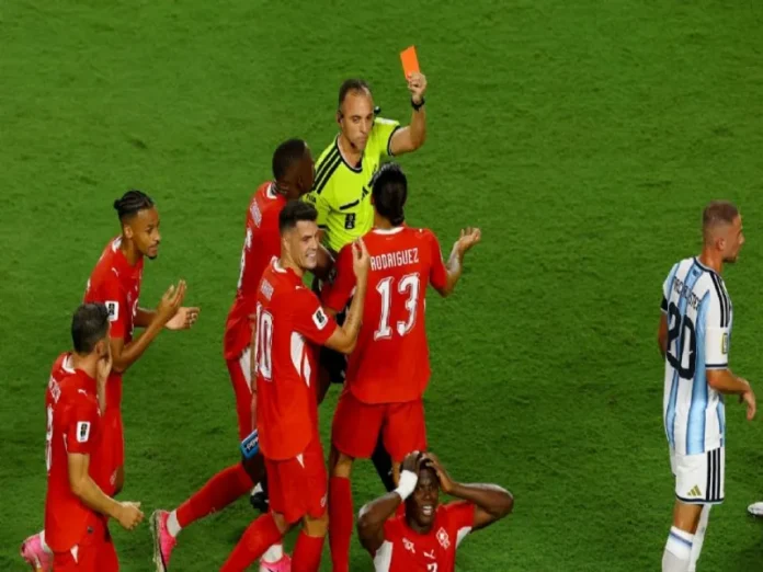 Expulsión de Breel Embolo en el Mundial 2026 contra Argentina