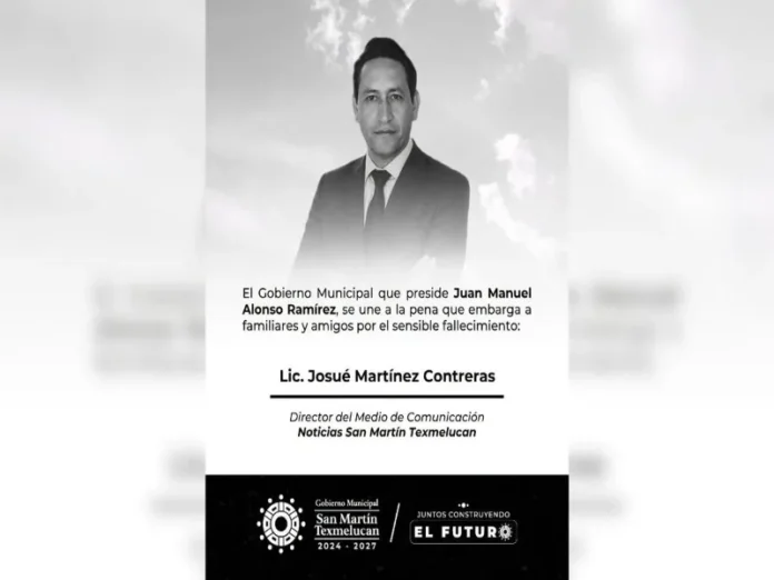 Detención del presunto asesino del periodista Josué Martínez Funcionario auxiliar detenido por asesinato de periodista en Puebla