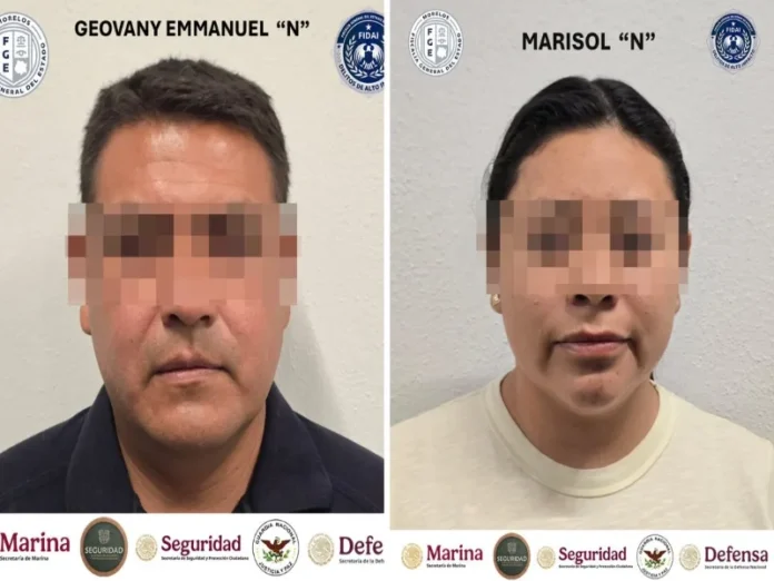 La esposa del alcalde asesinado de Temoac fue detenida por extorsión agravada