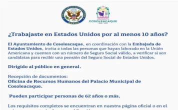 Acerca Ayuntamiento de Cosoleacaque orientación para acceder a la pensión del Seguro Social de Estados Unidos Persona recibiendo ayuda para acceder a la pensión del Seguro Social Estados Unidos