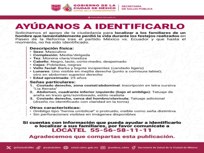 Festejos de la Selección Mexicana en CDMX con personas fallecidas