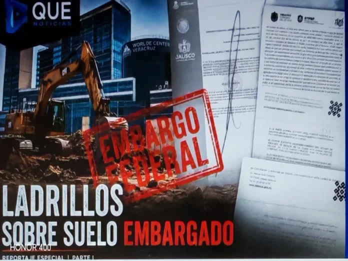 Construcción del World Trade Center en suelo embargado suelo embargado en Veracruz para construir World Trade Center