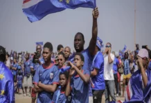 Cabo Verde recibe como héroes en sus Tiburones Azules Los Tiburones Azules de Cabo Verde son recibidos como héroes en su país
