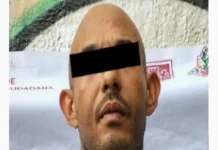 Detienen al ‘Dientes de Oro’ operador del Tren de Aragua en CDMX; extorsionaba a comerciantes Imagen del 'Dientes de Oro' operador del Tren de Aragua detenido en CDMX