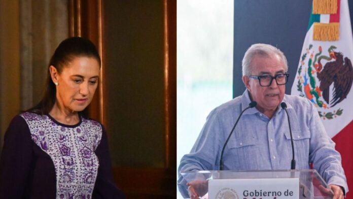 El diputado del Partido Acción Nacional (PAN), Federico Döring, afirmó que el regreso de Rubén Rocha Moya como gobernador de Sinaloa es un “¡Fuera máscaras de Claudia Sheinbaum porque se asume la líder absoluta de los narcos del Bienestar!”.