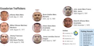 EU sanciona a 15 objetivos de Ecuador ligados al CJNG y el Cártel de Sinaloa; bloquea 10 embarcaciones De acuerdo con la información compartida, esta red está implicada en el tráfico de cocaína en lanchas rápidas desde Ecuador y hacia el norte del Pacífico; el narcótico logra llegar a Estados Unidos con el apoyo de los cárteles mexicanos.
