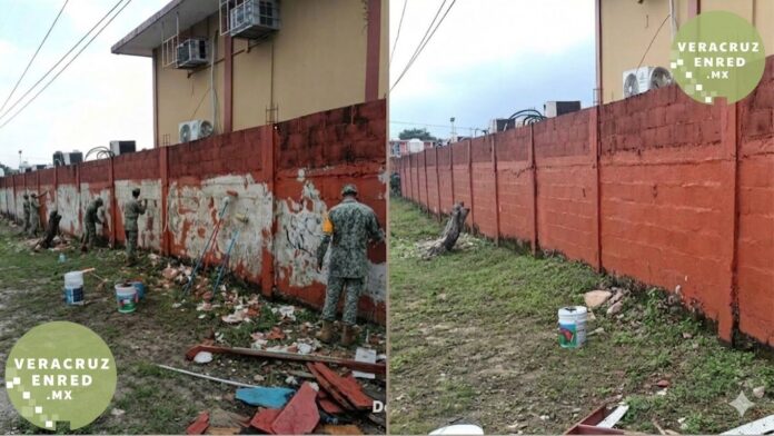 La acción refrenda el compromiso de las Fuerzas Armadas con la comunidad minatitleca, fortaleciendo el vínculo de cercanía y servicio a favor de la niñez y la educación de Veracruz.