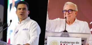 Licencia de Rubén Rocha: PAN insiste en juicio político y desaparición de poderes en Sinaloa Ante la supuesta incertidumbre en Sinaloa debido a las decisiones políticas de Rubén Rocha, el PAN exigió un juicio político en su contra, ya que “no queremos otra pausa política; queremos que las instituciones actúen”.