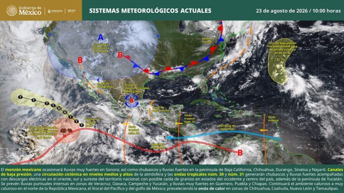 SMN-Iselle A pesar de la distancia y dirección de la tormenta tropical ‘Iselle’, sí se prevén afectaciones para México.
