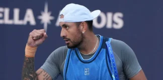 Suspenden al tenista Nick Kyrgios tras dar positivo en cocaína El tenista, de 31 años, reconoció el resultado en su cuenta de Instagram y dijo a sus seguidores: "Quería que lo supierais primero por mí".
