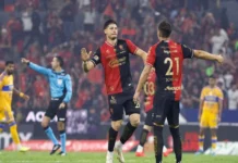 Atlas vence a Tigres en su aniversario 110 con un duelo dramático sobre Tigres en la Liga Mx El equipo del Atlas vence a Tigres en un duelo dramático