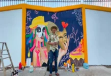 Acayucan: historia de un crimen cultural Imagen de los murales artísticos destruidos por un crimen cultural en Acayucan