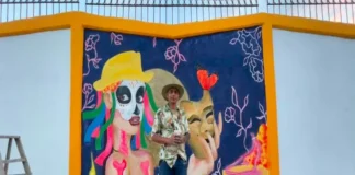 Acayucan: historia de un crimen cultural Imagen de los murales artísticos destruidos por un crimen cultural en Acayucan