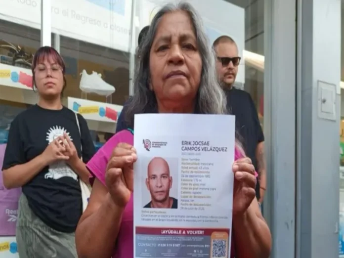 Fotografía de Erik Jocsae Campos Velázquez Imagen de Erik Jocsae Campos Velázquez, hijo de activista desaparecido en Veracruz