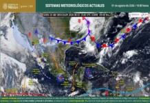 Alertan por posibles inundaciones por fuertes lluvias en gran parte del país Inundaciones en México por lluvias fuertes en gran parte del país