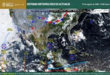 PC emite alerta en el país por fuertes lluvias y calor extremo Lluvias intensas en México causan inundaciones y deslizamientos