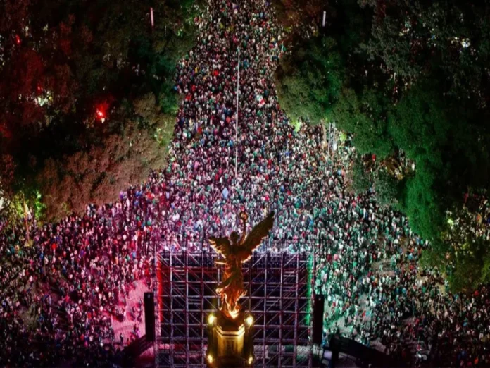 Protesta en México durante el Mundial con violaciones a derechos humanos