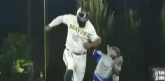 Pelotero de Bravos es suspendido dos juegos por agredir al catcher de Olmecas en los playoffs de la Liga Mexicana de Beisbol Pelotero de Bravos es sancionado por agredir a catcher de Olmecas en la Liga Mexicana de Beisbol