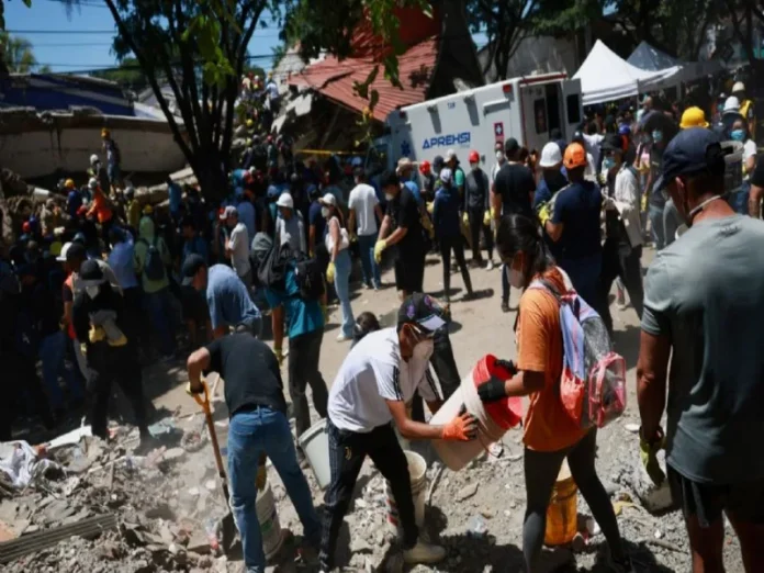 Imagen de daños por el sismo en Colombia Sismo en Colombia causa daños y afecta a universitarios mexicanos de Puebla en el país
