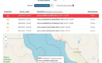 Sismo de magnitud 5.1 sacude Loreto, Baja California Sur; no se reportan daños Sismo en México: mapa de la zona afectada en Loreto, Baja California Sur