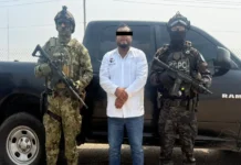 Alcalde de Juchitán vinculado al CJNG, Miguel Sánchez, ingresó al Cefereso número 1, Altiplano Alcalde de Juchitán detenido y trasladado al Cefereso Altiplano
