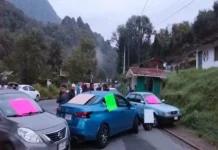 Bloqueos carreteros en Ixhuacan y Tantoyuca para exigir pavimentación y servicios Bloqueos carreteros Veracruz en Ixhuacán y Tantoyuca