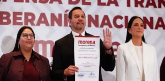 Cruz Pérez Cuéllar es nombrado coordinador de la 4T en Chihuahua; Andrea Chávez se queda en el camino Imagen de Cruz Pérez Cuéllar como nuevo coordinador 4T en Chihuahua