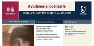Encontraron con vida a Jenny Kalindy, estudiante ecuatoriana desaparecida en Coyoacán Imagen del rescate de la desaparición estudiante ecuatoriana en CDMX