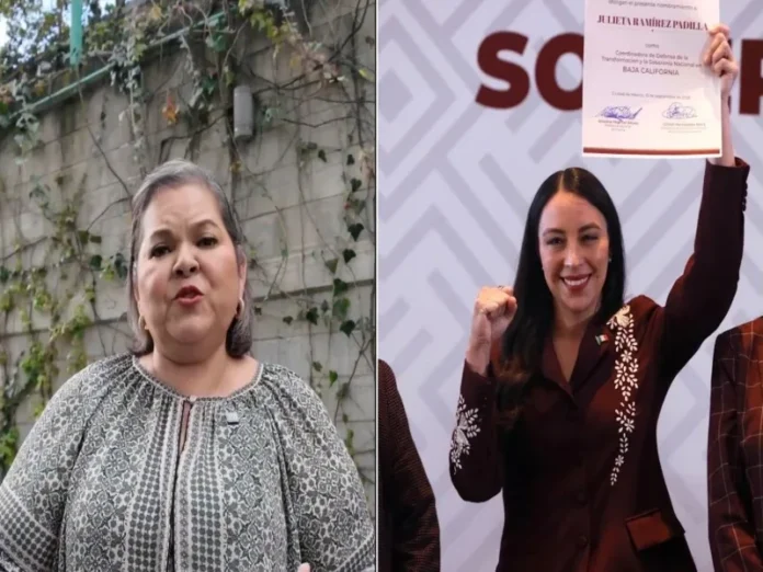 Julieta Ramírez recibe constancia de designación como coordinadora de Morena Imagen de la designación de Julieta Ramírez como coordinadora de Morena