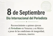 Día Internacional del Periodista; ejercer el Derecho a la Información, descubrir y publicar verdades, las tareas Imagen del Día Internacional del Periodista con símbolos de prensa