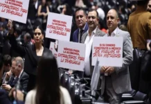 «La verdadera amenaza a la soberanía es que el crimen controle territorios, no la doble nacionalidad»: PRI Imagen que ilustra la discusión sobre doble nacionalidad en el Congreso mexicano