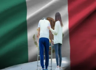 Edad mediana de la población sube de 29 a 32 años en solo cinco años Gráfica que muestra la edad mediana México aumentando a 32 años