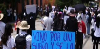 Amnistía Internacional pide a Morelos garantizar la verdad y justicia a la familia de la estudiante española Claudia Tacoronte Imagen del feminicidio Claudia Tacoronte con mensaje de Amnistía