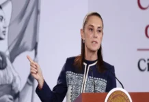 Gabinete de Seguridad brinda apoyo a autoridades de Morelos tras el feminicidio de estudiante de España: Sheinbaum Imagen del anuncio de Sheinbaum sobre el feminicidio estudiante España