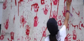 Semana violenta para las mujeres en México: al menos seis son víctimas de feminicidios Imagen que muestra la protesta contra feminicidios en México