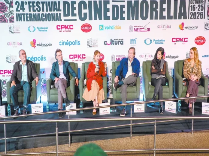 Guillermo del Toro en la inauguración del FICM 2024 Guillermo del Toro presenta El laberinto del fauno en el FICM