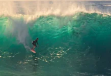Huracán «Marie» desata olas de hasta 3 metros y corrientes «letales» en el sur de California Imagen del huracán Marie con olas de 3 metros en la costa californiana