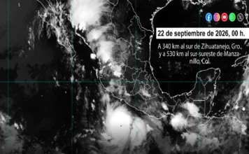 Huracán ‘Polo’ se intensificó ya a categoría 5, la más alta en la escala de medición Imagen del huracán Polo en categoría 5 sobre el Pacífico mexicano