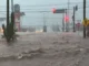 Huracán «Polo» azota Guaymas con vientos de 120 km/h y sumerge la ciudad Imagen del huracán Polo sobre Guaymas con inundaciones