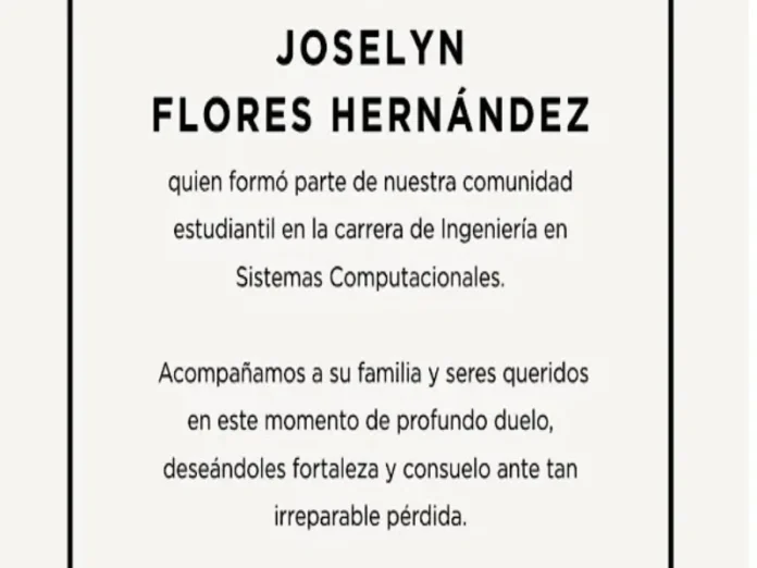 Joselyn Flores Hernández fallecida en la inundación de Xalapa Joselyn Flores Hernández víctima de la inundación en Xalapa