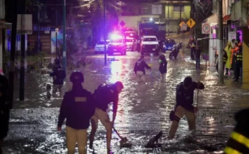 Dos muertos y viviendas afectadas por lluvias en Xalapa Imagen de los daños causados por lluvias en Xalapa
