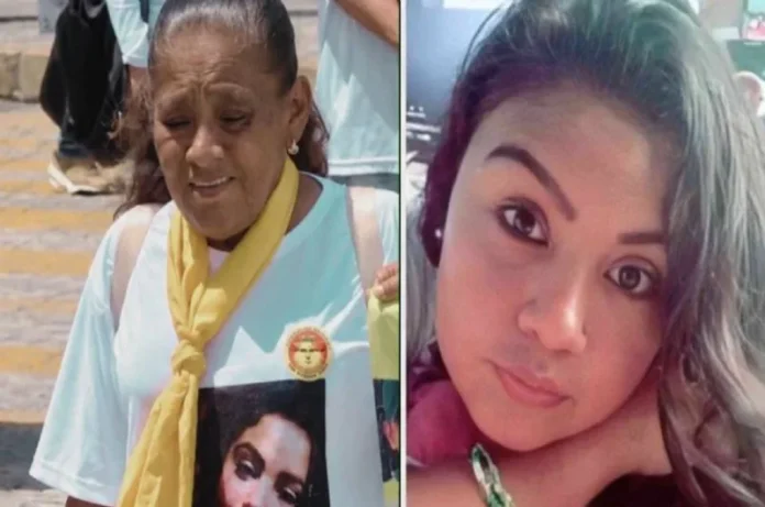 Margarita Mendoza, madre buscadora fallecida en Veracruz Fotografía de la madre buscadora Margarita Mendoza en Veracruz