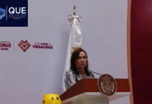 Nahle respalda llegada de Gabriela Ortega al CAE y Eric Domínguez al Orfis Imagen del anuncio del nombramiento Nahle por la gobernadora Rocío Nahle
